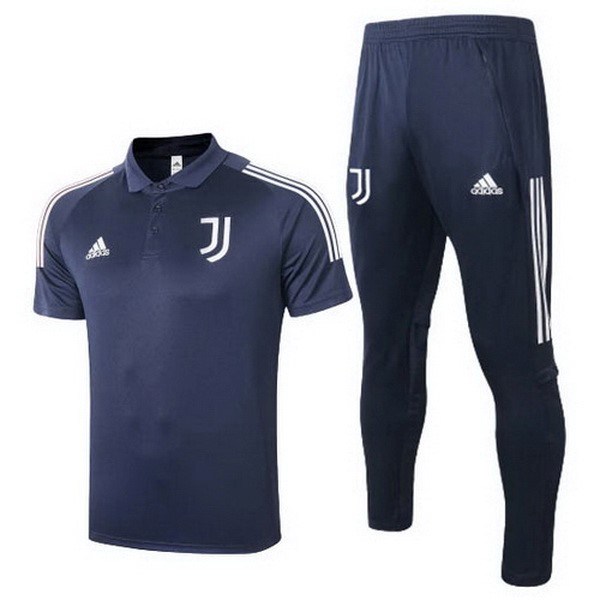 Polo Conjunto Completo Juventus 2020/21 Azul Marino